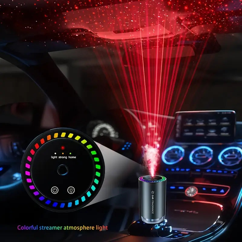 Portable Cool Humidifier with Colorful LED Light