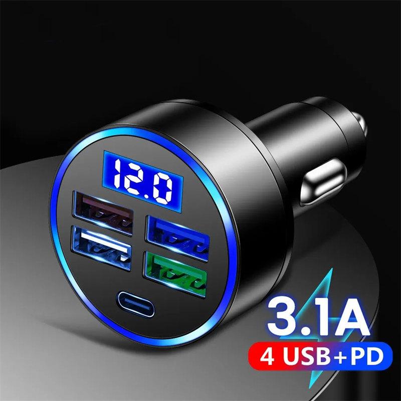 Buvrs™  6 in 1 - 100watt  Car Charger Phone (Fast Charging)