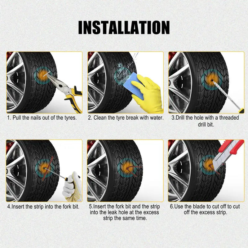 Buvrs™ Car tire repair kit